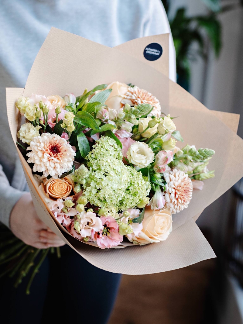 Peachy Seasonal Bouquet of the Day