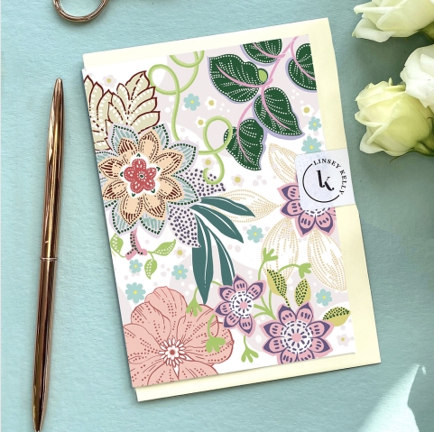 Greeting Card   Blank Botanical Utopia